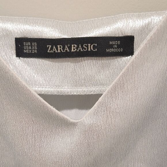 Zara Metallic slip dress size XS - Picture 10 of 16